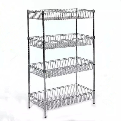 厨房置物架多层储物架夹缝缝隙