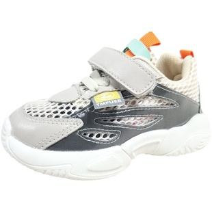 托米福儿童鞋1-4岁男童卡通学步鞋女童软底运动鞋休闲透气单网鞋