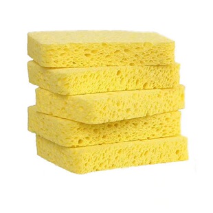 家用多功能木浆海棉洗碗神器海绵擦百洁布木桨棉抹厨房清洁去油污