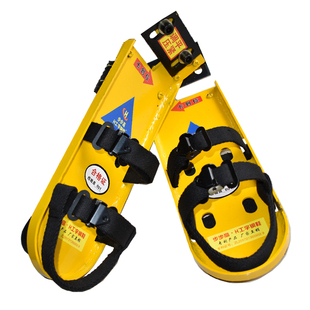 步步高钢结构专用鞋登高鞋h钢爬工字钢架攀爬安全保险带 铁鞋工具