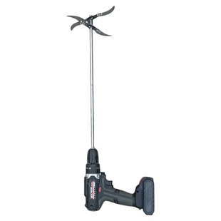 手电钻改碎菜机家用自制家禽刀片小型喂鸡鸭鹅打菜切草机养殖专用