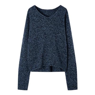 TKYSHOP时尚V领毛针织衫