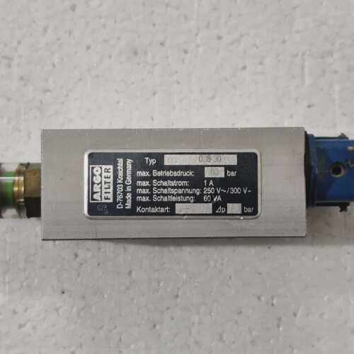 ARGO Filter DG 028-30 Differential Pressure Switch 100 Bar