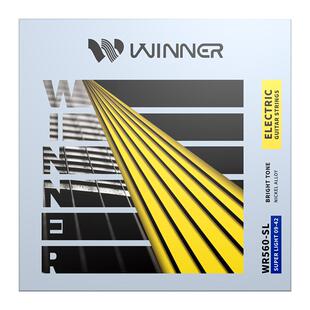 Winner赢家电吉他镀膜09 10琴弦镍合金覆膜防锈琴弦线全套6根一套