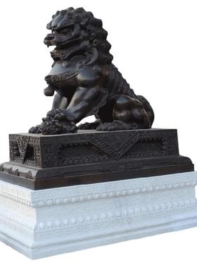 铸铜狮子小鹿黄铜铸造支持定制