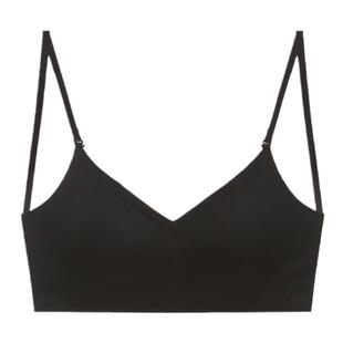 小胸美背大露背U型低腰无痕隐形内衣聚拢夏季薄款无钢圈文胸罩女