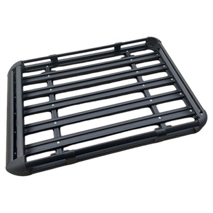 黑色行李框汽车行李架车载货架加厚铝合金车顶框架通用配各种横杆