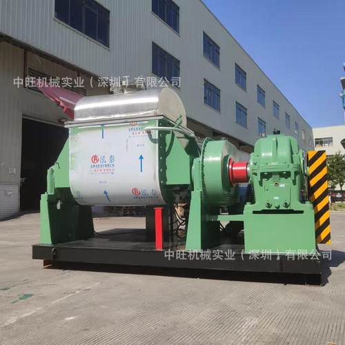 广东厂家硅橡胶捏合机固态硅胶碳素电加热捏合机下螺杆阻尼材料