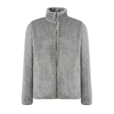 珊瑚绒家居服加厚加大开衫外套