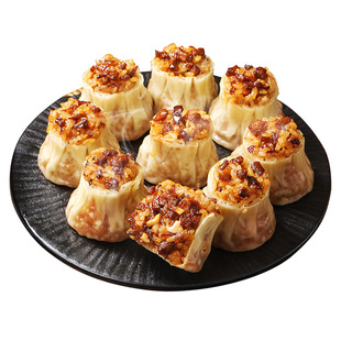 西肴纪香菇猪肉纸皮烧麦速冻面点儿童早餐半成品食品包子速食烧卖