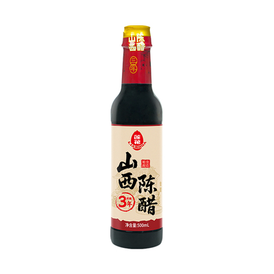 莲花山西陈醋500ml家用0添加调料