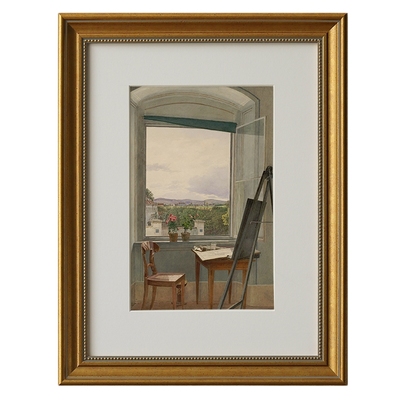 加安加丽欧式小众客厅美式装饰画