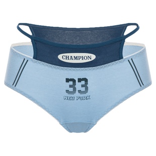 蓝调美式~高级感镂空内裤女2026新款纯棉舒适中腰三角裤女款亲肤