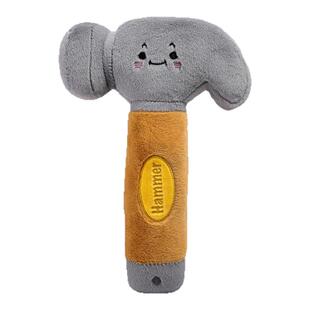 创意大锤子榔头扳手毛绒玩具公仔发泄玩偶解压儿童搞怪生日礼物男