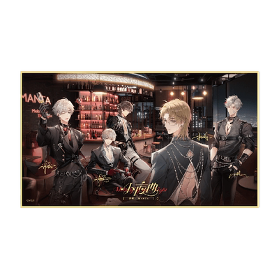 MANTA小夜曲马口铁徽章