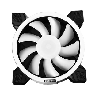 Barrow 极光RGB 12CM风扇 液压轴承 PWM冷排风扇 BF03-PR