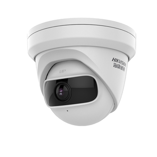 海康威视400万180度广角监控摄像头POE室内外红外高清夜视46P1-I