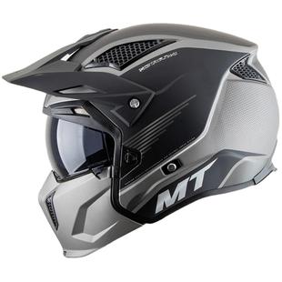 西班牙MT街霸摩托车头盔个性酷拉力全盔四季组合机车越野半盔3C