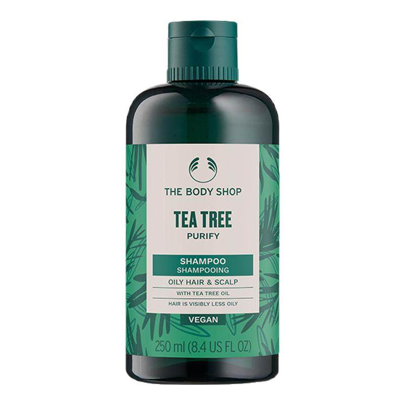 【官方正品】TheBodyShop美体小铺 茶树洗发水250ml洁净温和舒缓