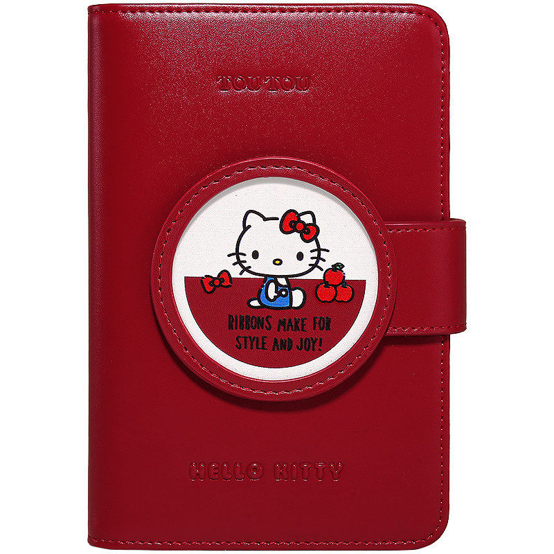 TOUTOUhelloKitty三丽鸥凯蒂猫护照夹长款可爱钱包卡包送生日礼物