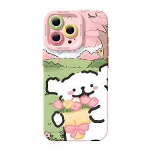 适用苹果17手机壳女款iphone16pro保护套13mini全包14防摔11/12/xs软外壳7plus硅胶8高级6s好看15可爱小狗max