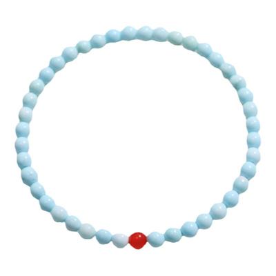 Charon男女白蓝松石手串