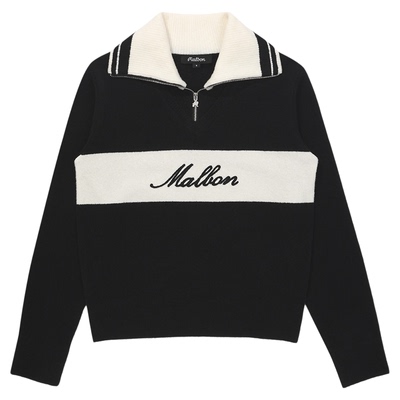 MALBON高尔夫服装女长袖针织衫
