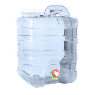 户外水桶带龙头车载自驾游家用大塑料矿泉饮纯净水蓄水箱储水用桶