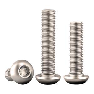 12.9级镀镍圆头内六角螺丝