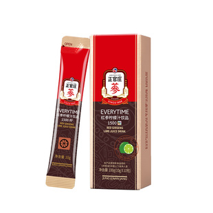 正官庄15%红参浆浓缩口服液红参柠檬汁饮品300g【效期至26年8月】