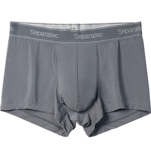 SEPARATEC男士枪弹式分离内裤防磨腿运动型四季款薄款健身底裤男