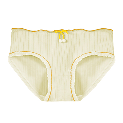 无痕内裤女纯棉性感秋冬中腰透气