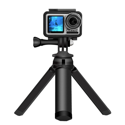 运动相机通用三脚支架自拍手持杆