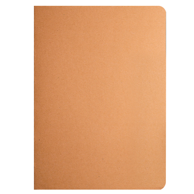 简约牛皮纸软面抄空白A4笔记本