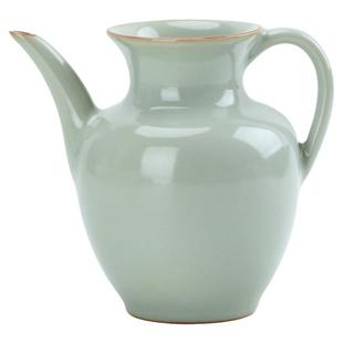 饮致原矿釉汝窑公道杯茶滤一体开片陶瓷仿宋分茶器高端带把大容量