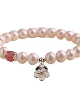 天然真品淡水珍珠手串轻奢小众