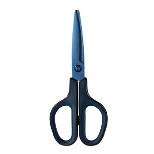 日本PLUS普乐士剪刀涂氟不粘胶学生手工安全防锈便携省力办公文具