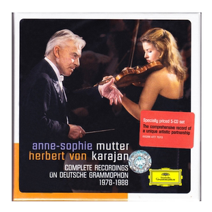 正版 卡拉扬&穆特合作录音全集 原版进口CD碟 4777572 圣经推荐
