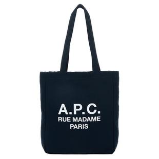 [保税仓] APC中性休闲帆布包大容量2025新款刺绣字母单肩手提包女