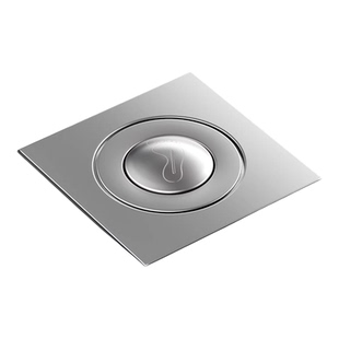 卫生间地漏防臭器弹跳芯密封盖下水道防返臭虫神器通用按压脚踩式