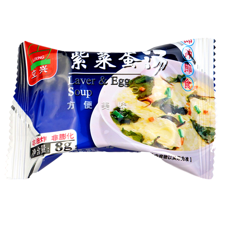 阿一波紫菜汤蛋花汤6大袋30份冲泡即食小包速食汤早餐速食品懒人