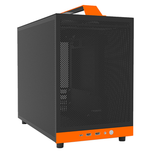 九号半matx机箱SU7Air风道机箱台式机箱极简便携式提手紧凑小机箱