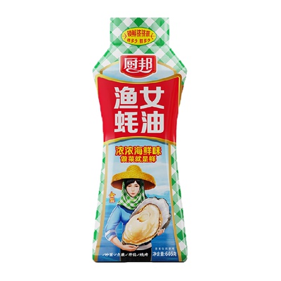 厨邦金装渔女蚝油605g×1瓶