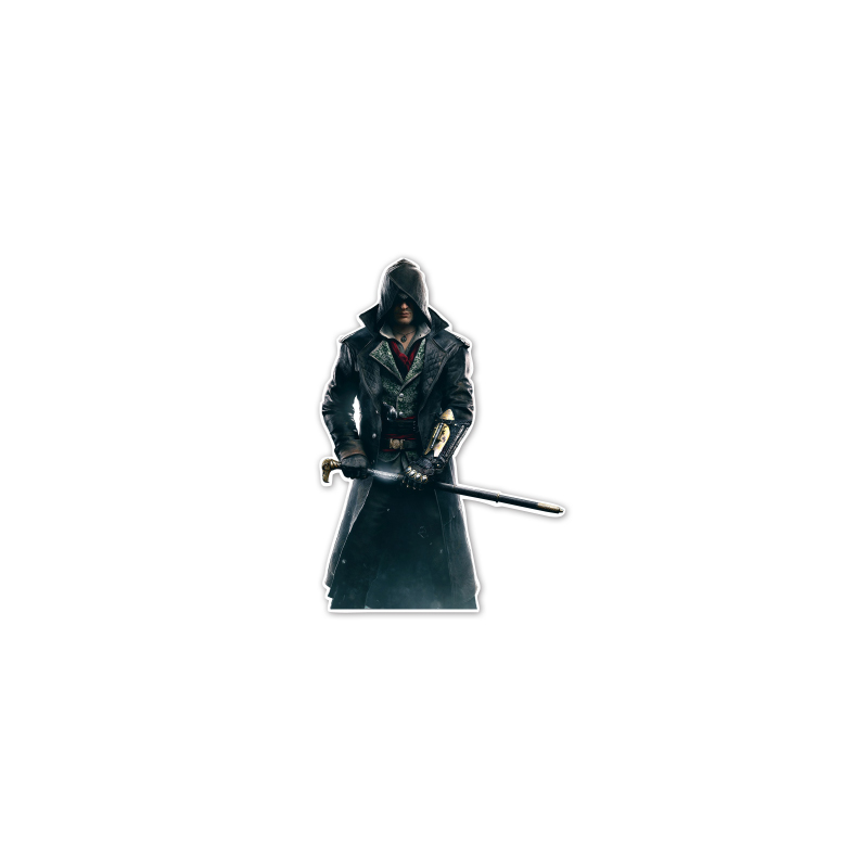 TLP反光车贴 刺客信条游戏育碧刺客兄弟会Assassin's Creed贴纸