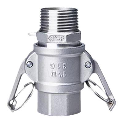 304不锈钢内外丝卡扣式扳把式