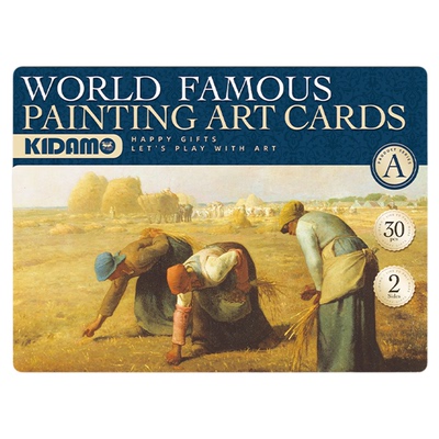 儿童早教启蒙世界名画艺术欣赏卡