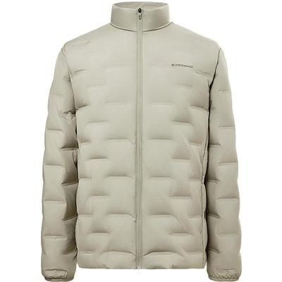 波司登错格压胶修身轻暖鹅绒服