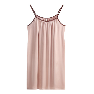 轩靓睡裙女士夏季冰丝绸吊带性感