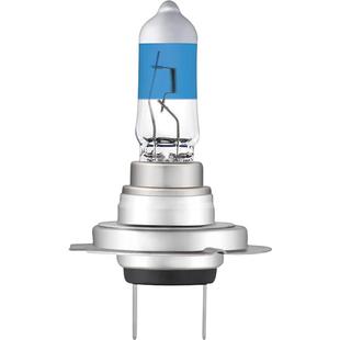 欧司朗12v卤素大灯H1H4H7汽车前大灯泡4000K超亮黄白光远近光灯泡