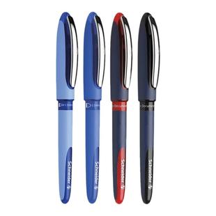 德国原装进口Schneider施耐德星际ONE中性笔 大容量超顺滑商务会议办公学生日常书写签字笔直液式水笔走珠笔